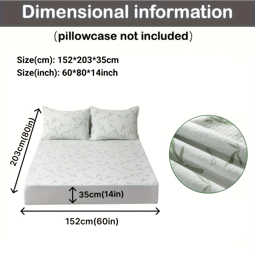 Matrasbeschermer Bamboe Ademend Koelend Diverse Matrassen Slaapcomfort Bedbeschermer Hoeslaken Ventilerend | Seveu