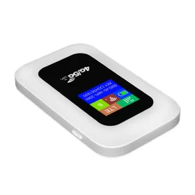 Compacte mobiele wifi router met LED-display