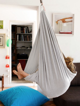 Katoenen schommelcocon hangmat voor kinderen