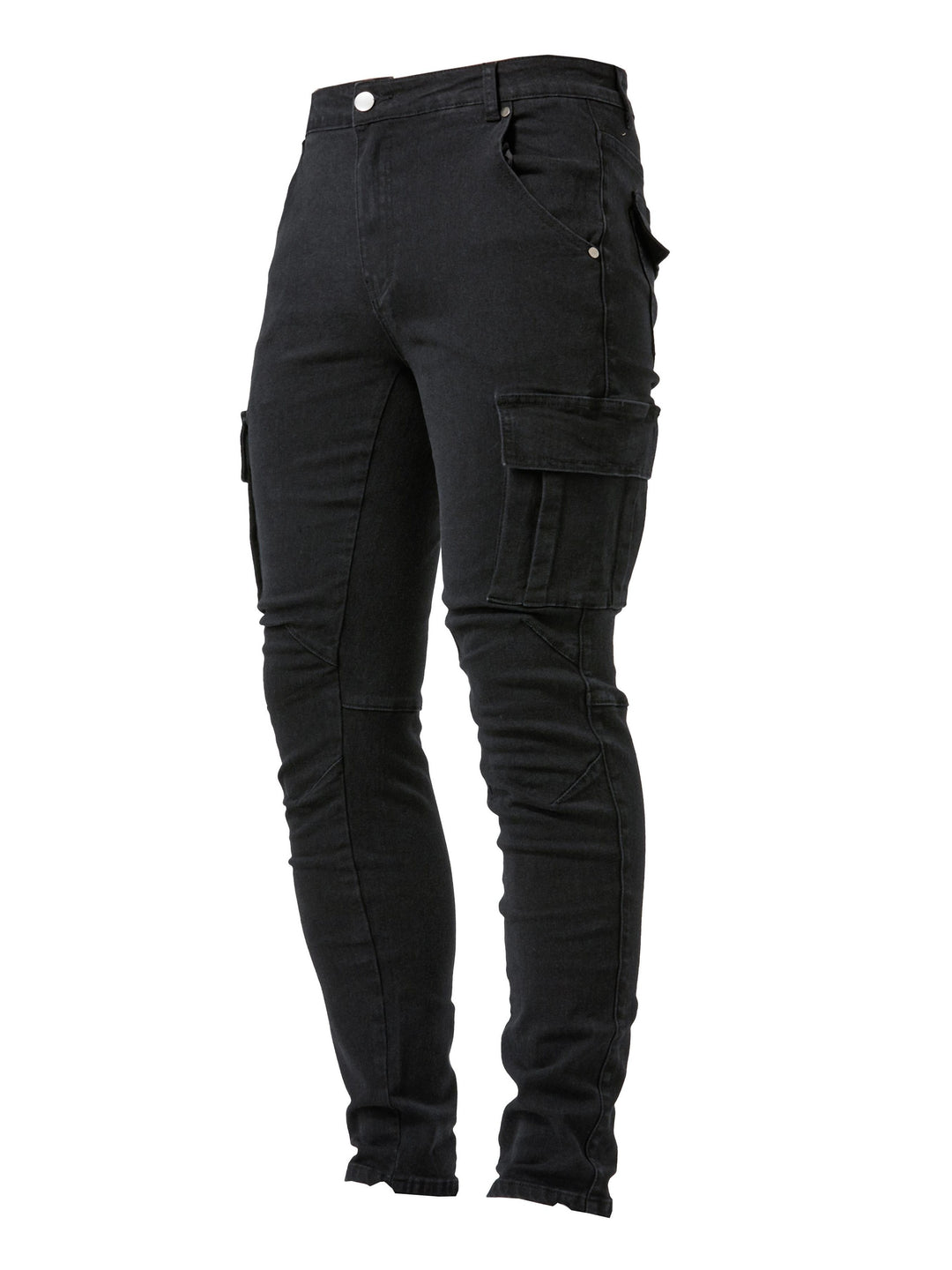 Cargo jeans heren slim fit met zakken