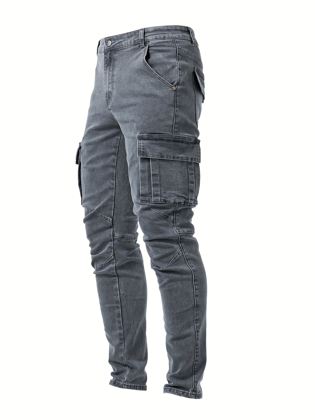 Cargo jeans heren slim fit met zakken