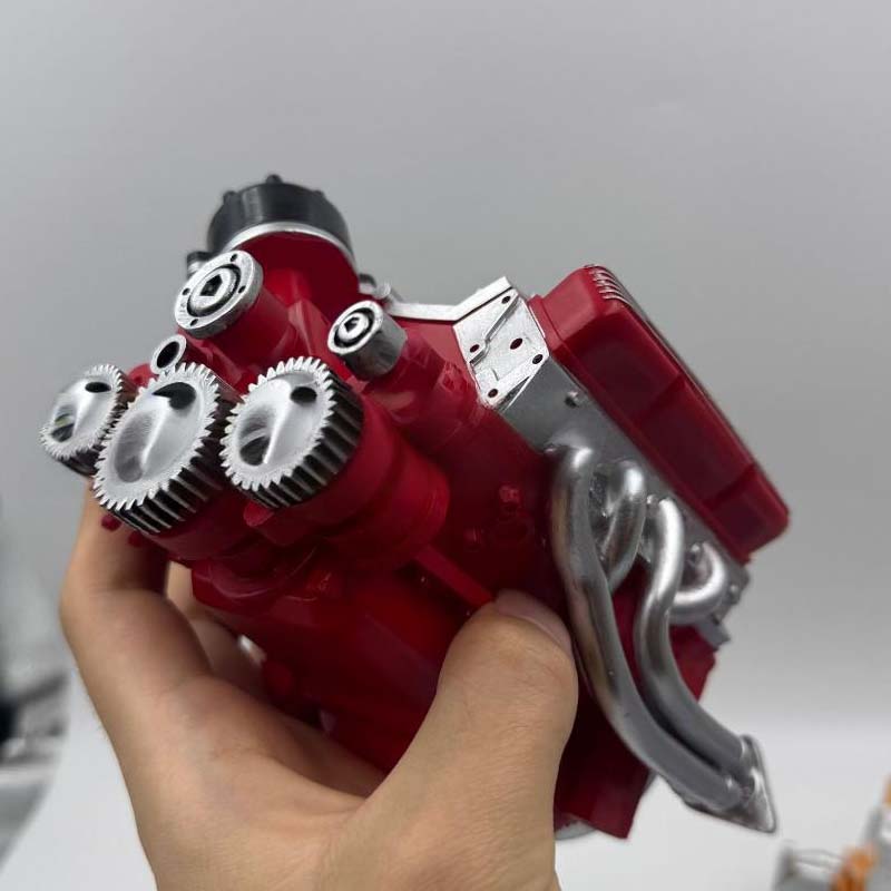 Miniatuur V8 benzinemotor modelbouwpakket