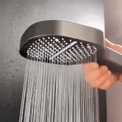 Hogedruk douchekop met filter