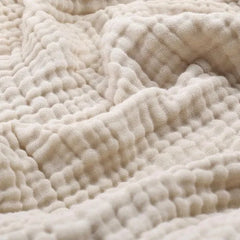 Zachte Mousseline Plaid Licht Katoenen Deken Rond Warm Pluche Woonkamer Slaapkamer | Seveu