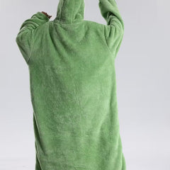 Draagbare Hoodie Deken met Mouwen en Capuchon Warm Fleece voor Bank Bed TV Kijken Luieren Ontspannen | Seveu