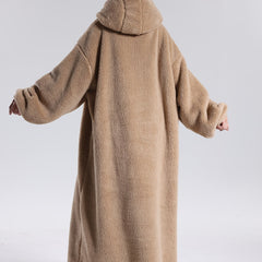 Draagbare Hoodie Deken met Mouwen en Capuchon Warm Fleece voor Bank Bed TV Kijken Luieren Ontspannen | Seveu