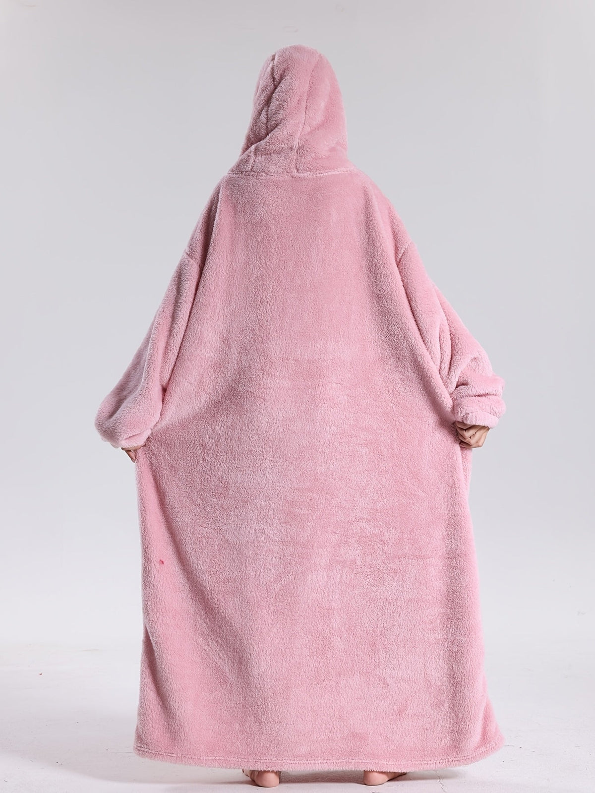 Draagbare Hoodie Deken met Mouwen en Capuchon Warm Fleece voor Bank Bed TV Kijken Luieren Ontspannen | Seveu